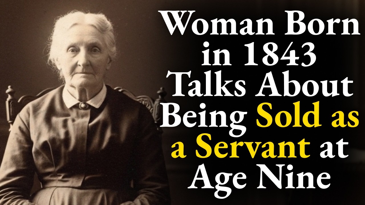 Woman Born in 1843 Talks About Being Sold as a Servant at Age Nine