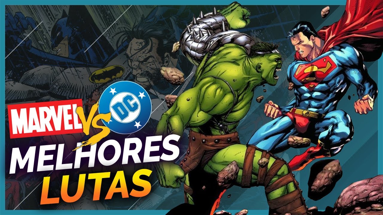 As MELHORES LUTAS entre MARVEL e DC