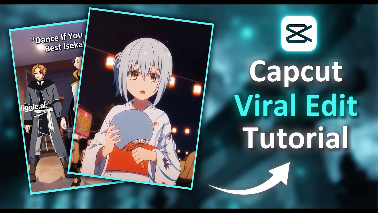 ''Dance If You Trend' Full Anime Edit Tutorial | Capcut PC   