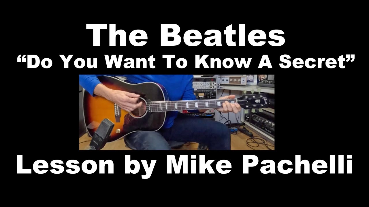 The Beatles - Хотите узнать секретный урок от Майка Пачелли?