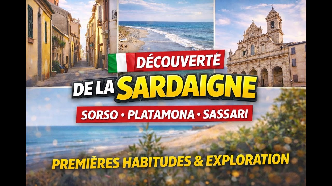 341 🇮🇹 Découverte Sardaigne : Sorso, Platamona et Sassari
