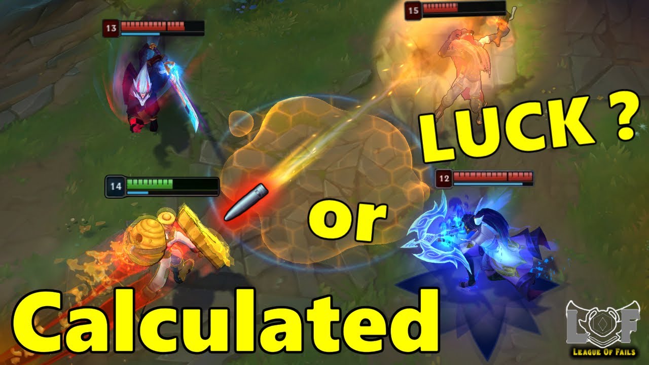 Calculated or Luck? | LoL Montage Moments #5