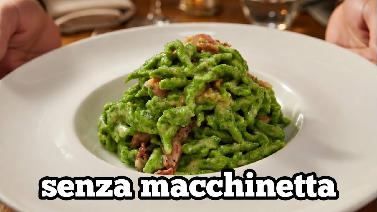 Spätzle fatti in casa: il segreto di Chef Stefano Barbato per un risultato pazzesco!