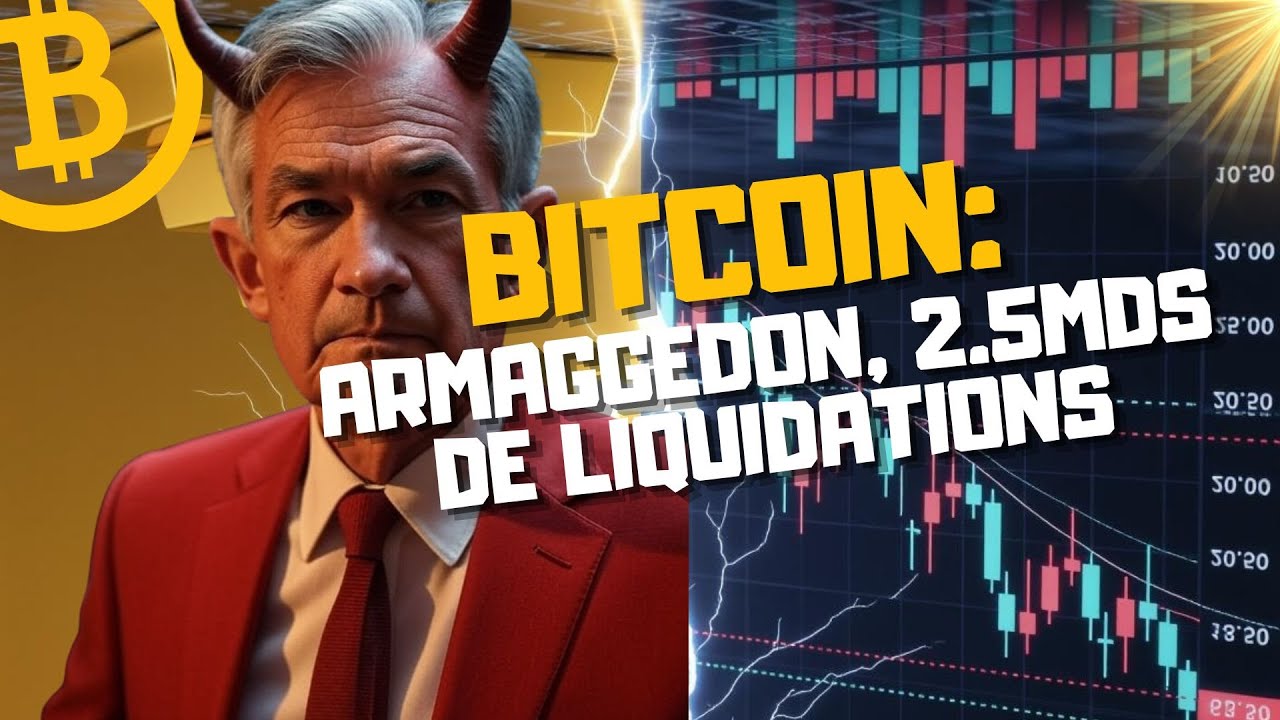 BITCOIN : VENDREDI NOIR SUR TOUS LES MARCHES, WEEK END SANGLANT SUR LES CRYPTOS