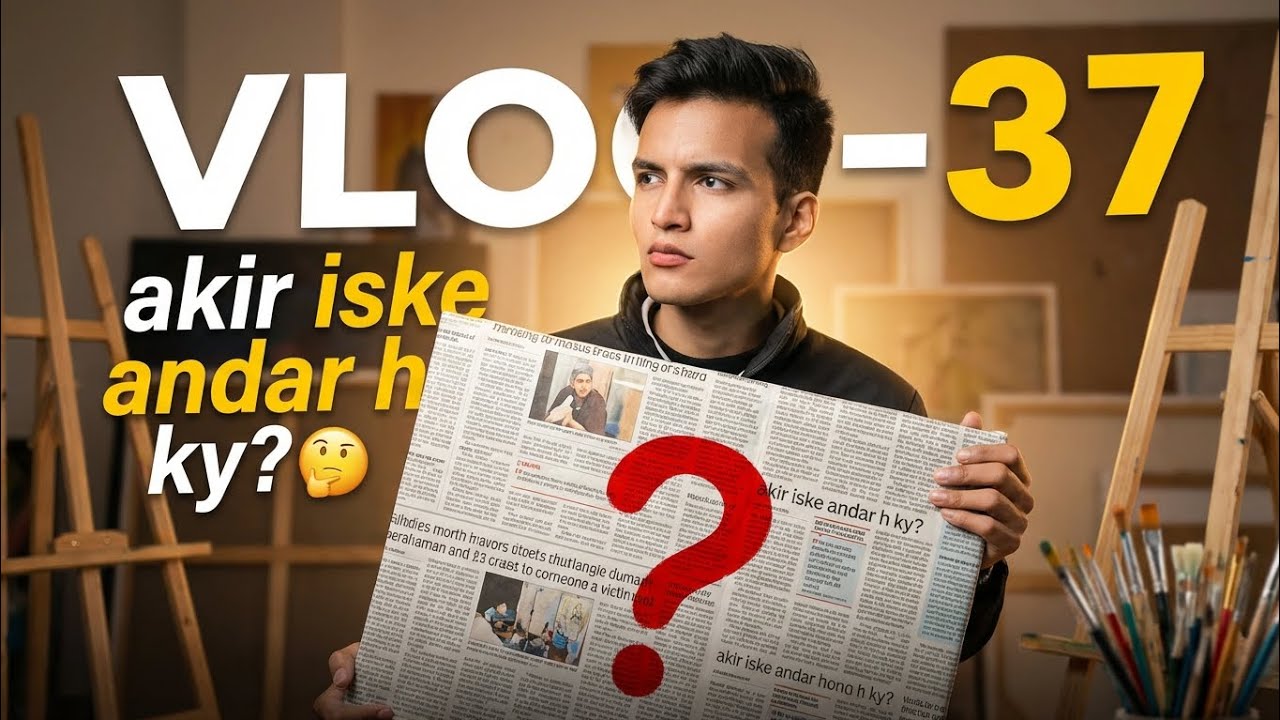 Cover ke piche ye konsi painting h ?. 🤔, VLOG-37