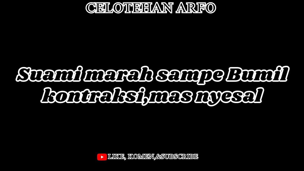 #124 SUAMI MARAH SAMPE BUMIL KONTRAKSI,MAS NYESEL|ASMR HUSBAND ROLEPLAY