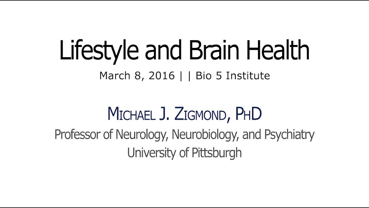 Lifestyle and Brain Health (Health Living Series 2016)