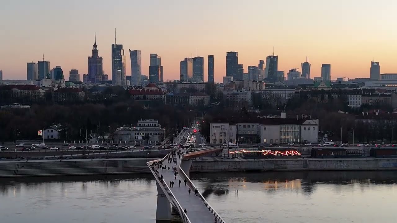 Warszawa turystycznie z lotu ptaka