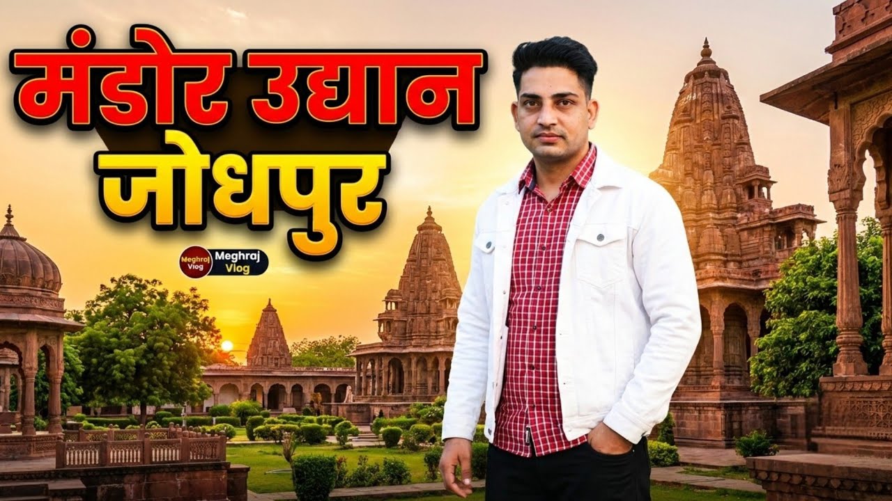 54 DAY VLOG ​🔥 Exploring the Hidden Royal Secrets of Mandore Garden Jodhpur! | Meghraj Vlog