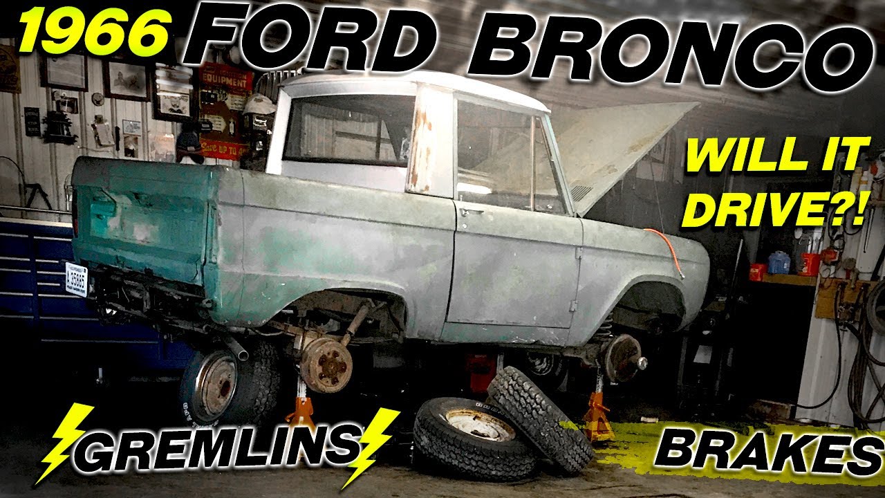 Diagnosing Electrical Gremlins and Upgrading the Brakes on my 1966 Ford Bronco! Dual Reservoir!