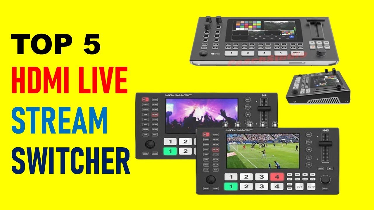 Top 5 HDMI Live Stream Switcher in 2025 on Aliexpress