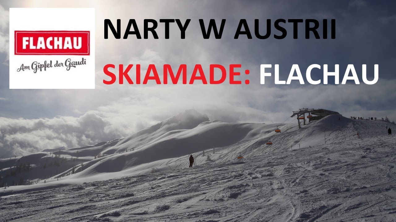 Narty we Flachau / Skiing in Flachau (Austria: Skiamade)