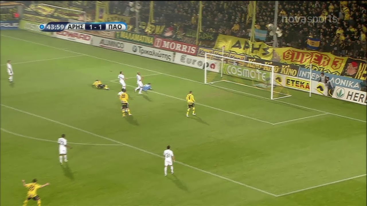 Άρης - Παναθηναϊκός (3-1), 04/12/2011