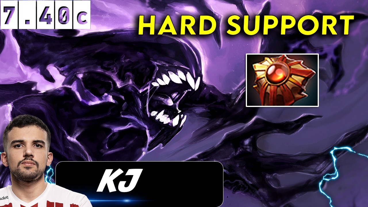 KJ Bane Hard Support - Dota 2 Patch 7.40c Pro Player Full Gameplay
