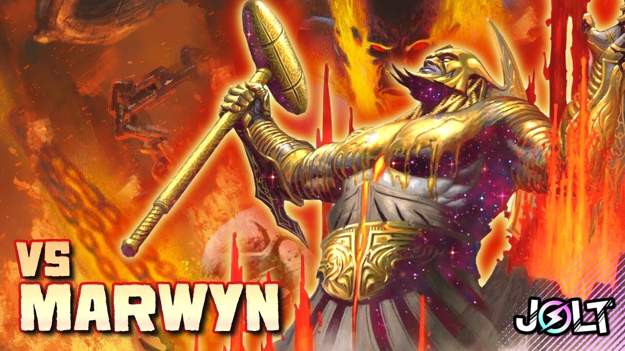 Jolt - Commander - Purphoros, Bronze-Blooded vs Marwyn, the Nurturer
