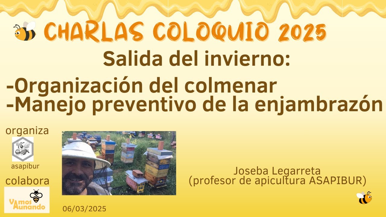ARRANQUE DE LA PRIMAVERA Y ORGANIZACIÓN DEL COLMENAR