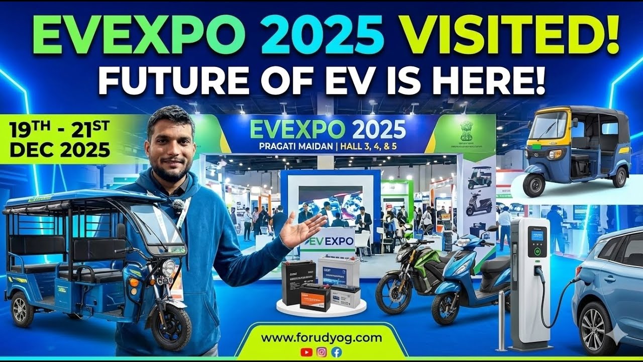 EV Expo 2025 Delhi | Electric Rickshaws, EV Bikes, Scooters, Chargers & Batteries | Pragati Maidan