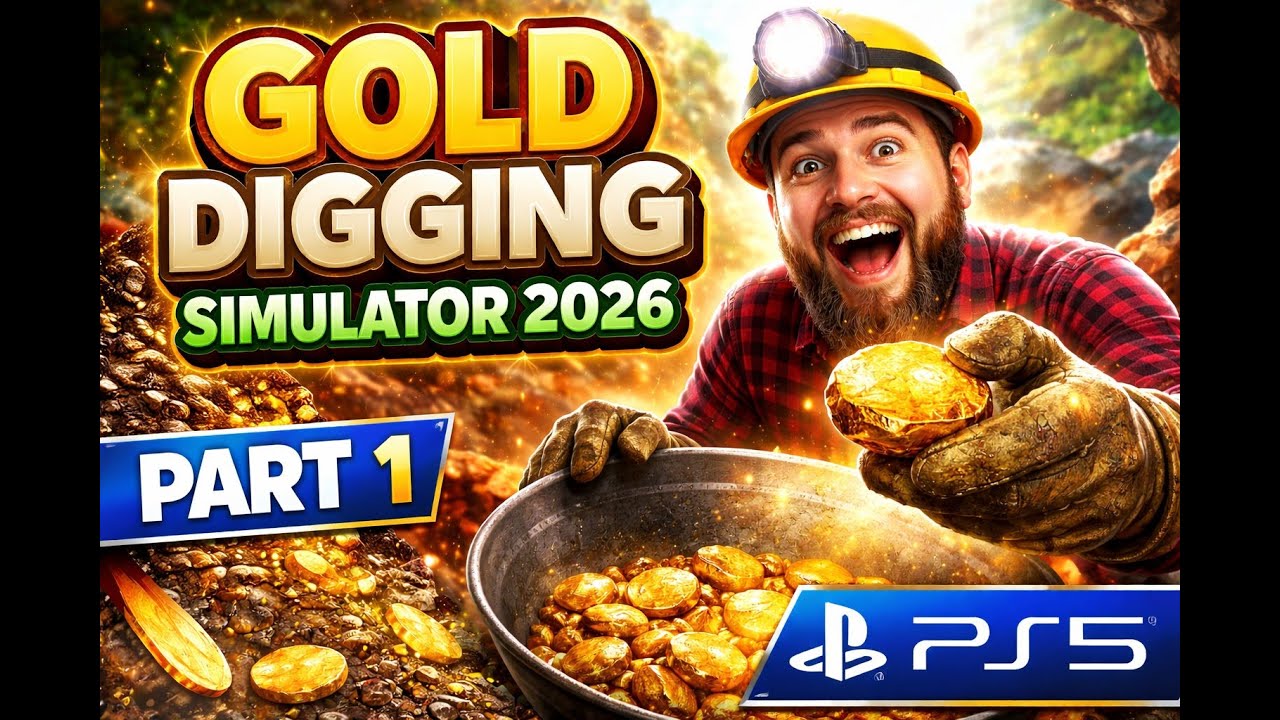 Πρώτο Ξεκίνημα 💰 | 🪙 Gold Digging Simulator 2026 | 🎮 Part 1 | 🕹️ PS5