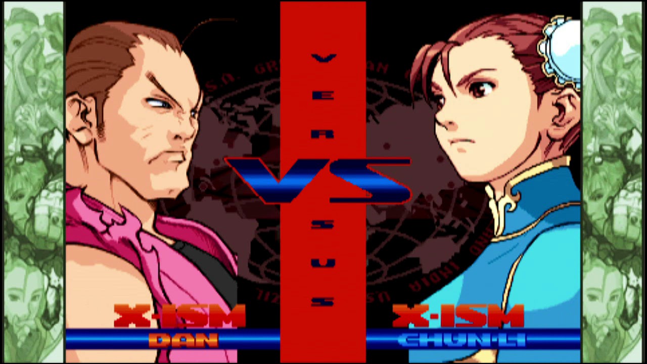 Street Fighter Alpha 3 MAX (PSP) Arcade as Dan