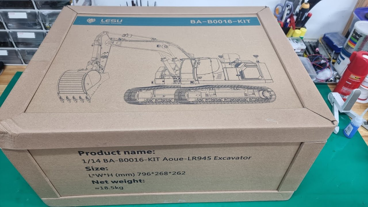 Rc 레수 립헬945 유압 포크레인 (#rc Lesu liebherr 945 hydraulic excavator)