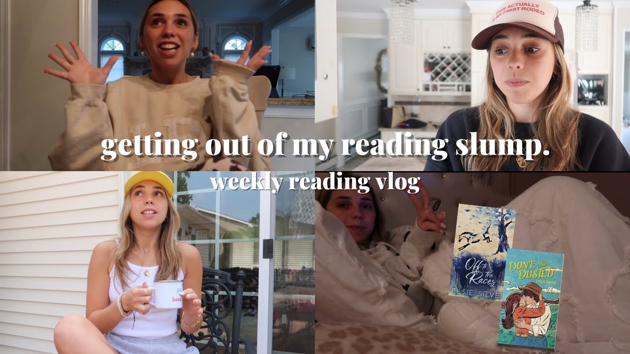 week long reading vlog | how I manage reading & working full time