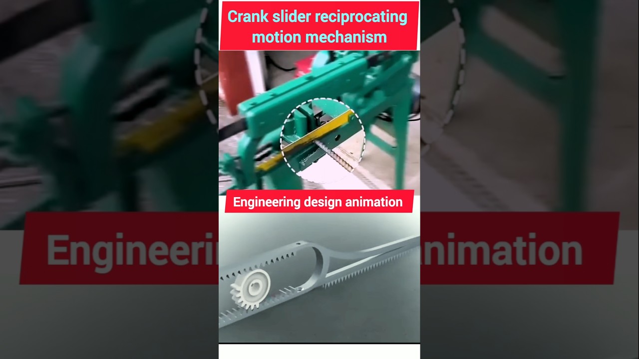 Reciprocating power Saw Mechanism। #automation #shorts