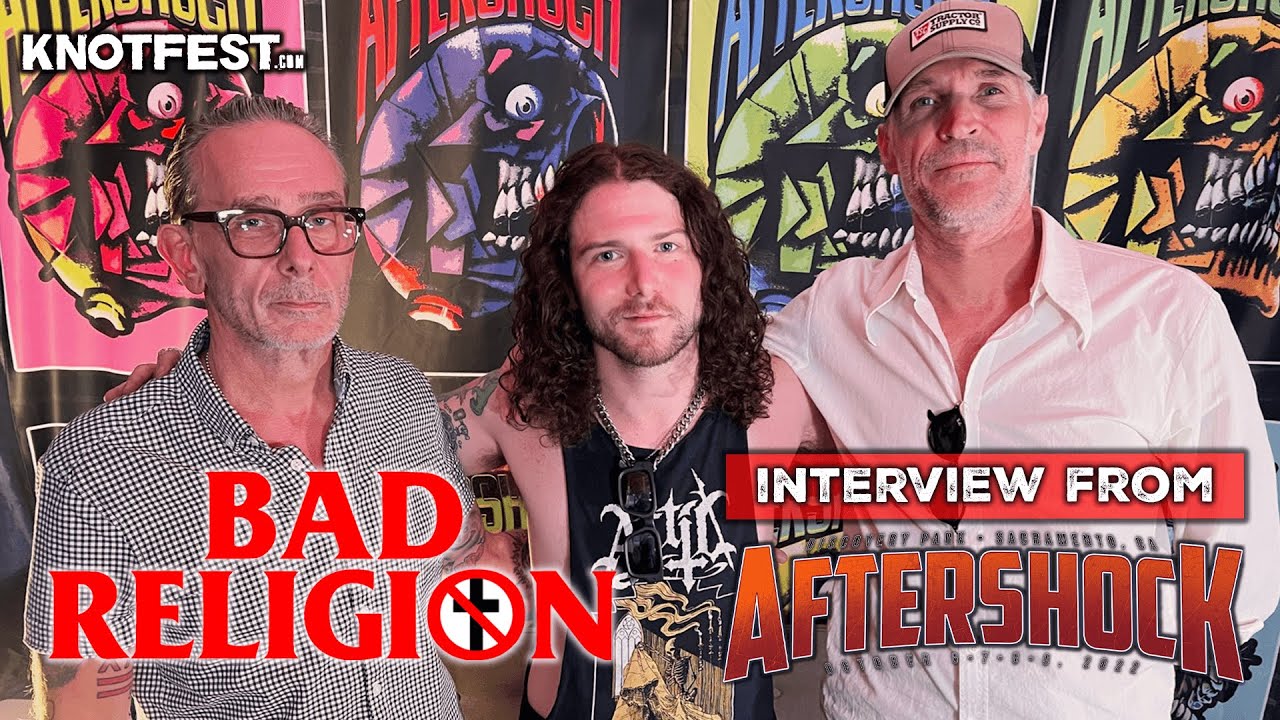 BAD RELIGION on the 40th anniversary of HOW COULD HELL BE ANY WORSE? at AFTERSHOCK FESTIVAL