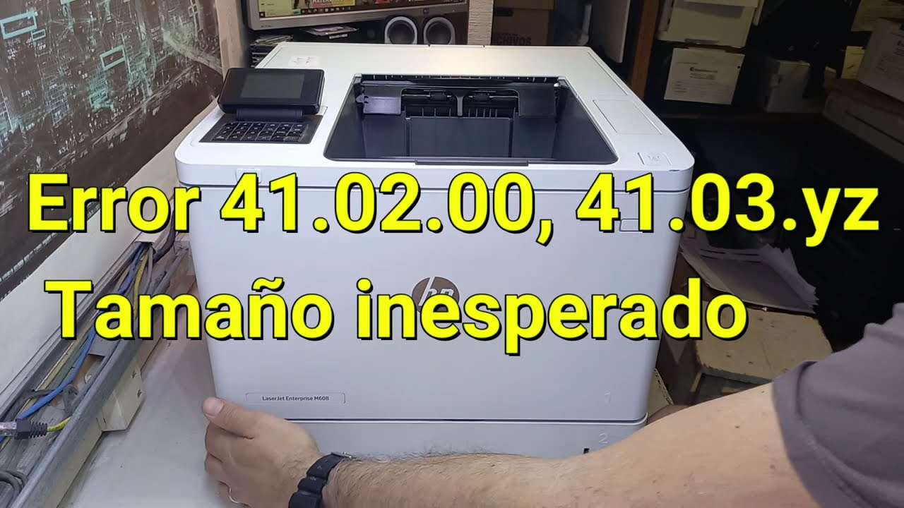 Error 41 en impresoras HP Laserjet