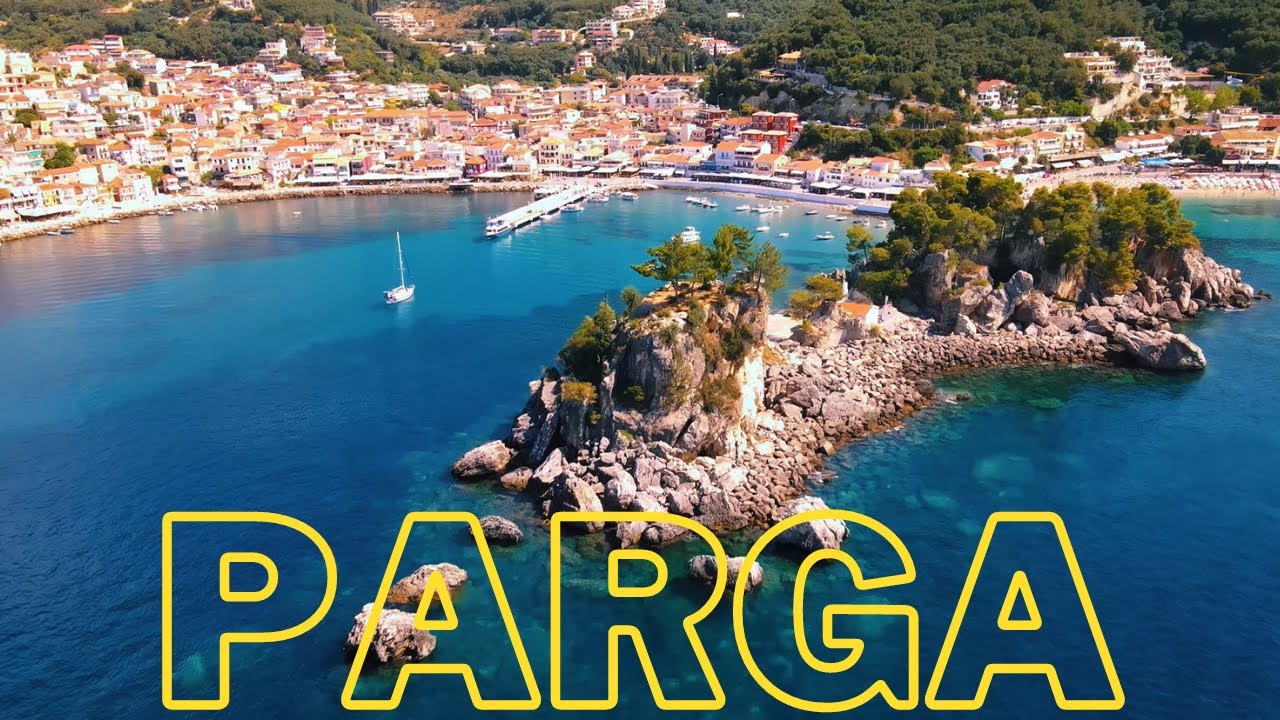 Aerial Exploration of Stunning Parga, Greece | Drone Footage of Breathtaking Scenery
