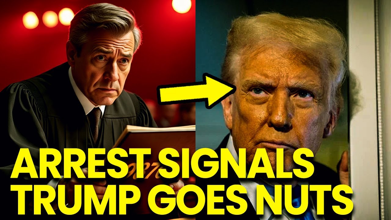 Trump GOES NUTS after Judge SIGNALS ARREST