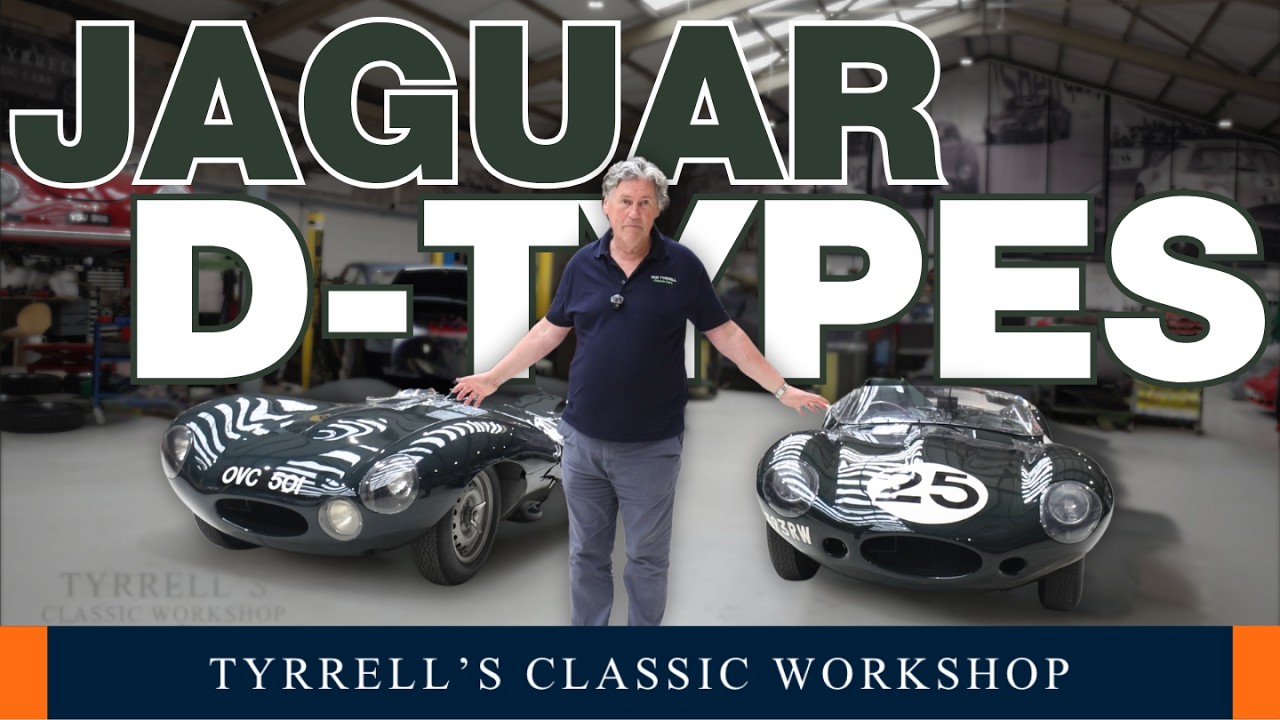 ORIGINAL 1950s FACTORY WORKS JAGUAR &ldquo;D&rdquo; TYPES VISIT THE WORKSHOP! | Tyrrell's Classic Workshop