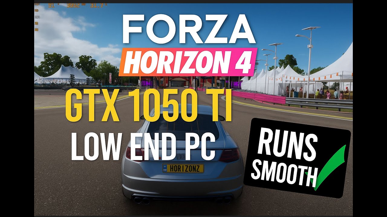 Forza Horizon 4 Gameplay | Low End PC Test | 1440p !!