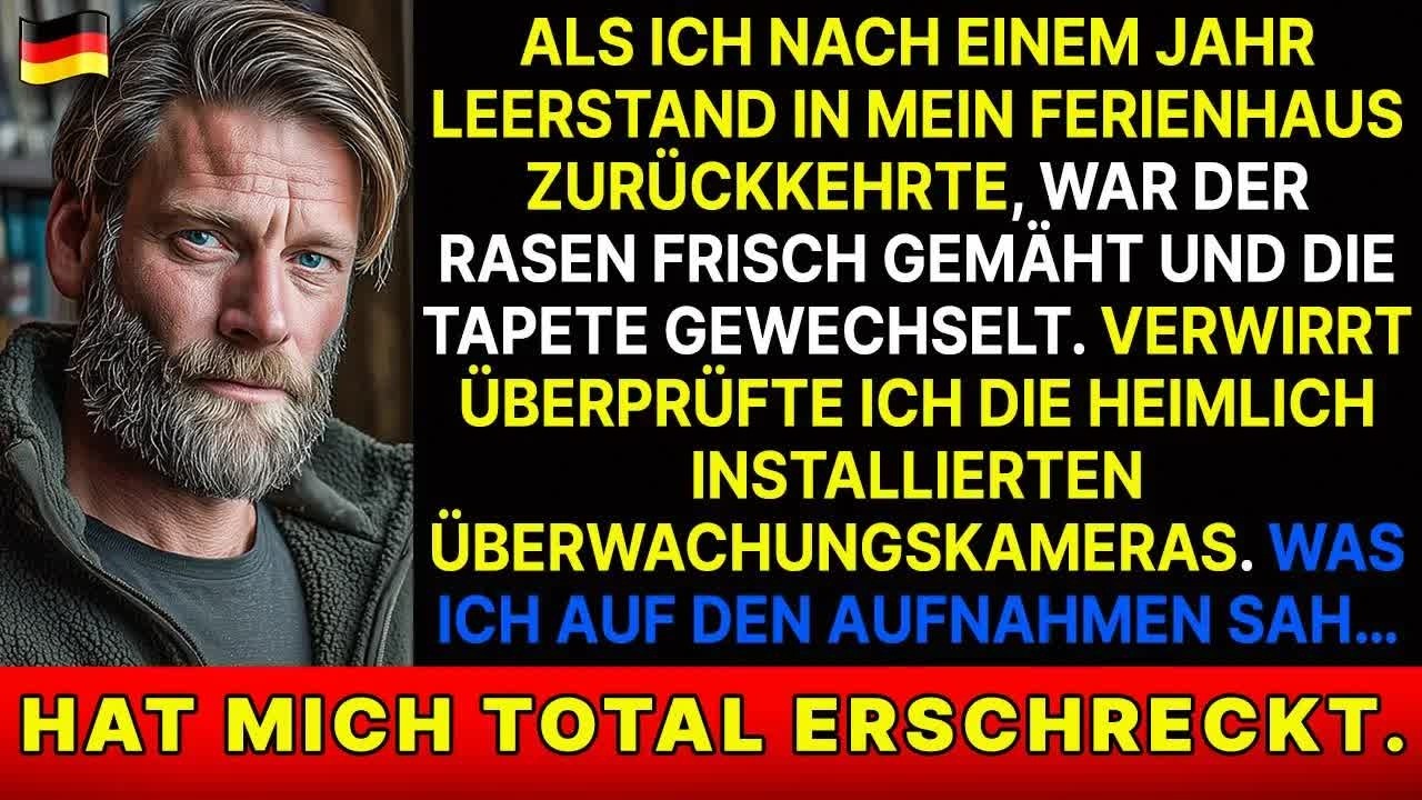 Nach einem Jahr zurück – mein Ferienhaus war verändert, und die Kamerabilder schockierten mich