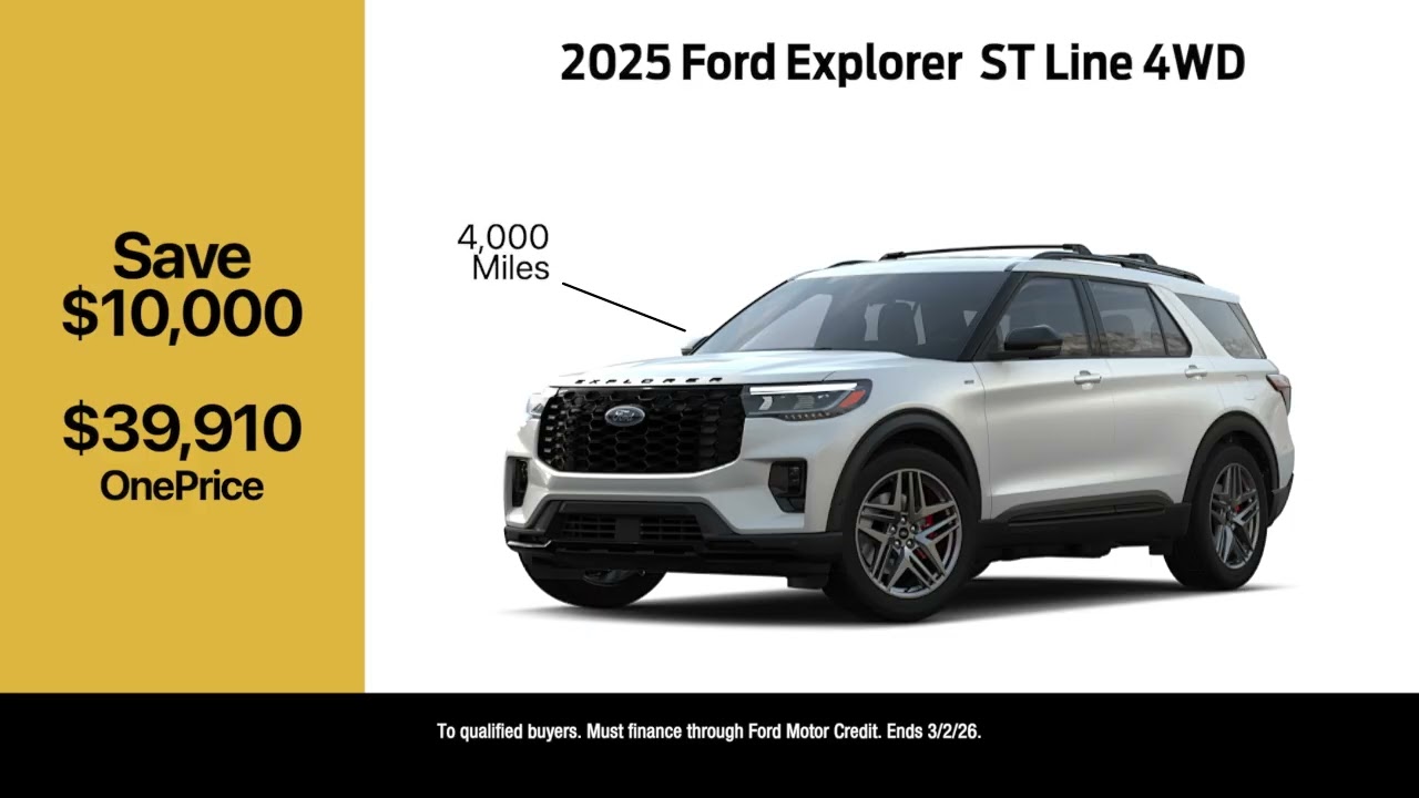 Top Reasons NY Drivers choose the 2025 Ford Explorer | Matthews Auto