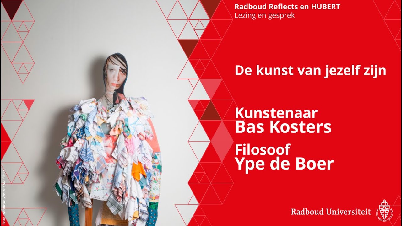 Kunstenaar Bas Kosters: De kunst van jezelf zijn | Lezing en gesprek met filosoof Ype de Boer
