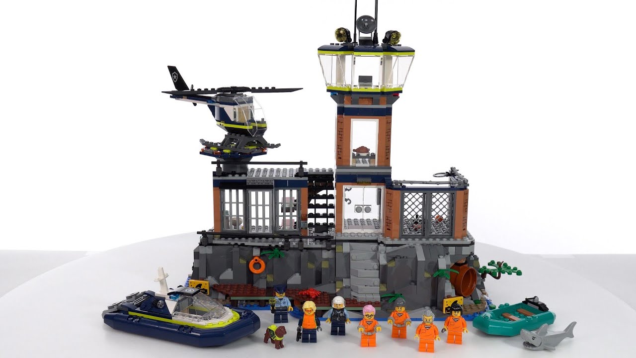 Обзор набора LEGO City «Полицейский остров» 60419! Дешевле, но сложнее и лучше, чем предыдущий!