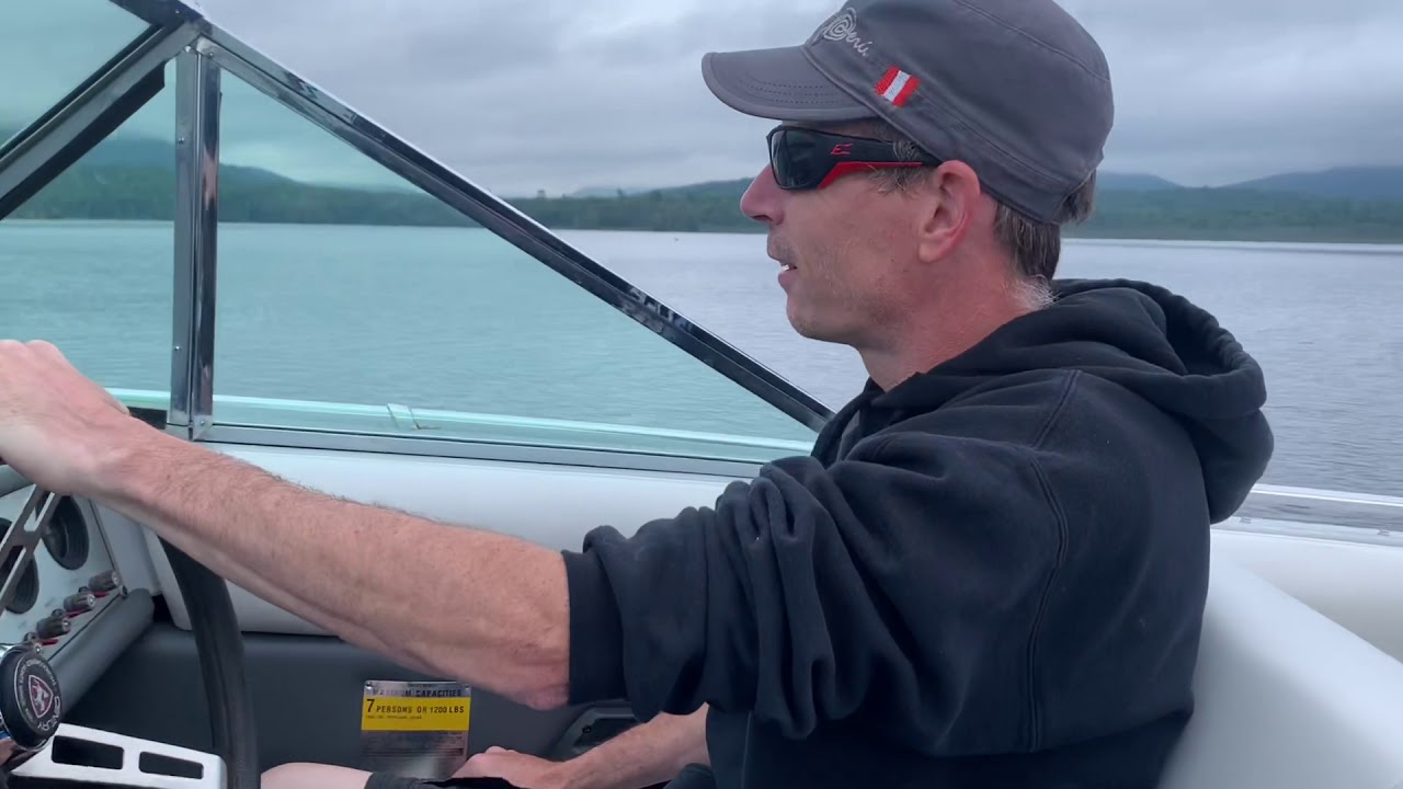 Crazy narrow Adirondack boating! Saranac lake