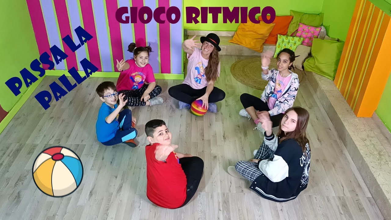 GIOCO RITMICO CON LA PALLA PER I BAMBINI DELLA SCUOLA PRIMARIA - 