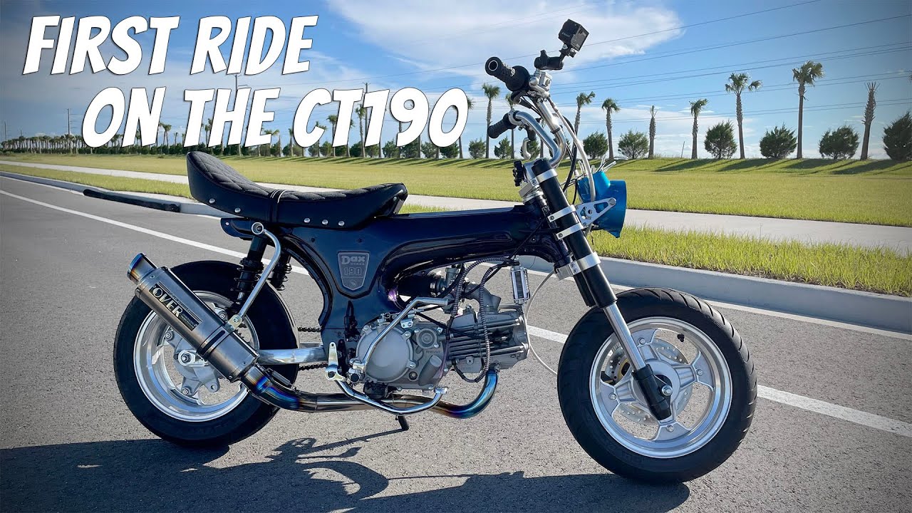 First Ride on the Honda CT190 (CT70 / Dax)
