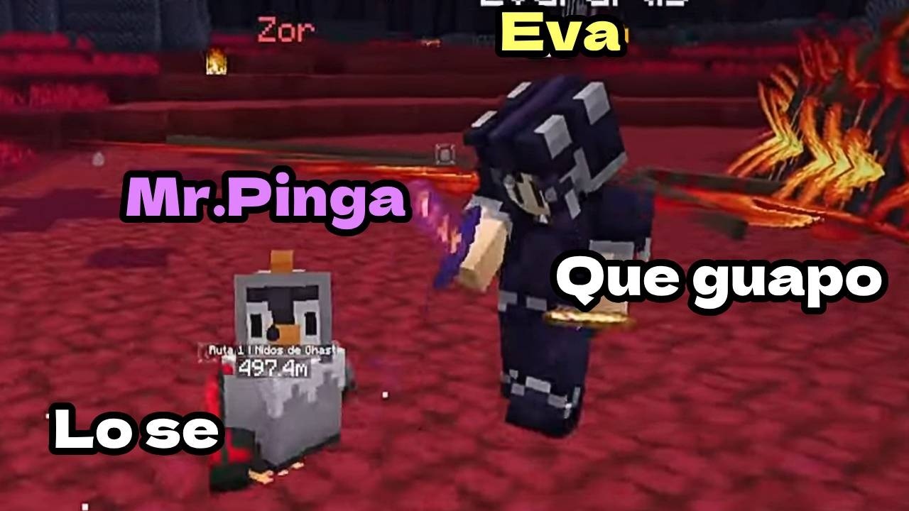 Mr.Pingüi y su Paseo con Eva... (Pobre Eva 😞)