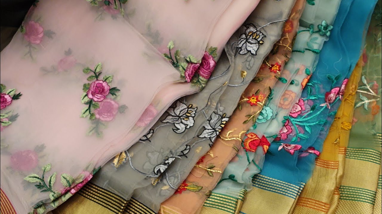 অসাধারণ ডিজাইন প্যাস্টেল কালার মসলিন শাড়ির exclusive design moshlin saree pastel colour available