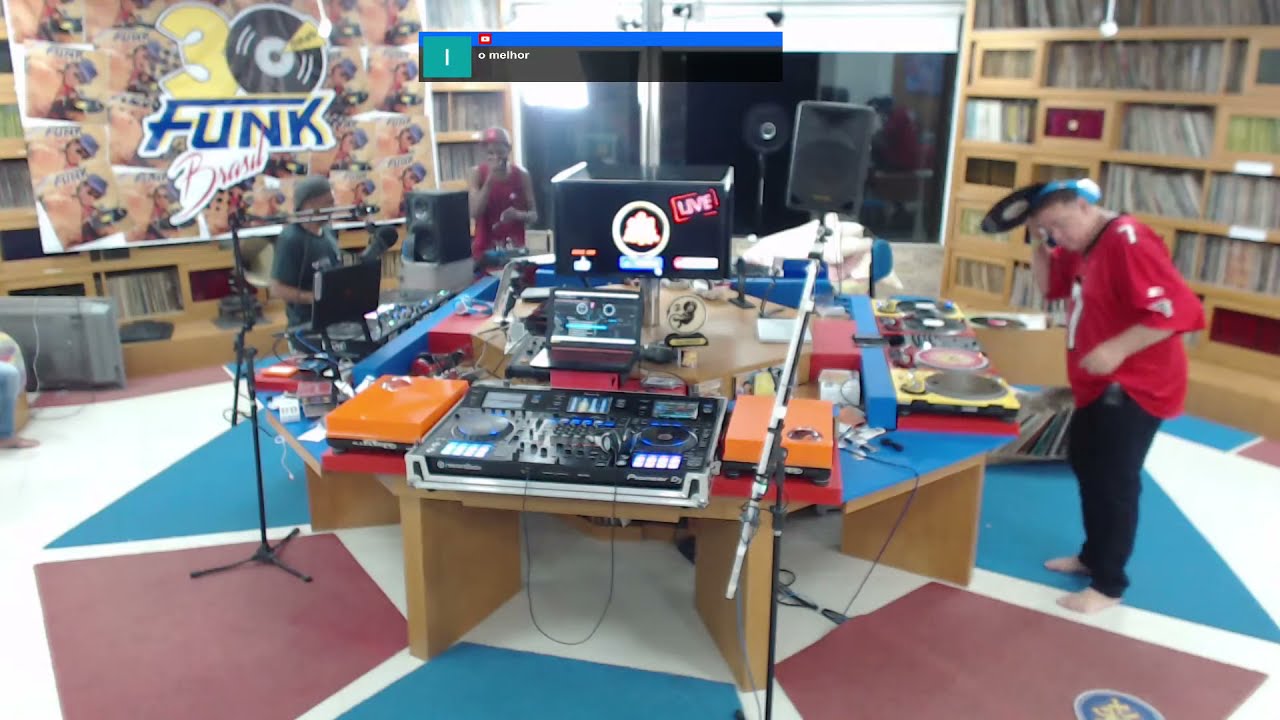 🔴 Live DJ Marlboro #102 Mixando Vinil - Cd - Vídeo