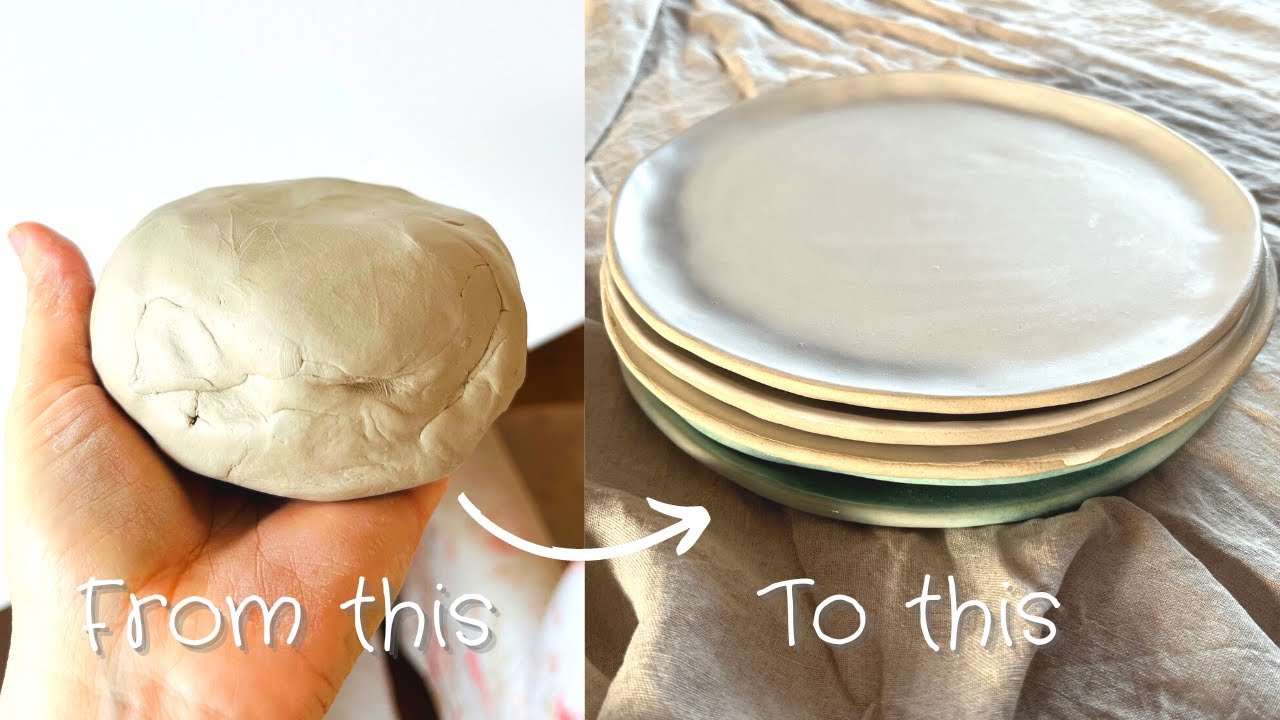 How i make ceramics at home - without wheel - the entire process