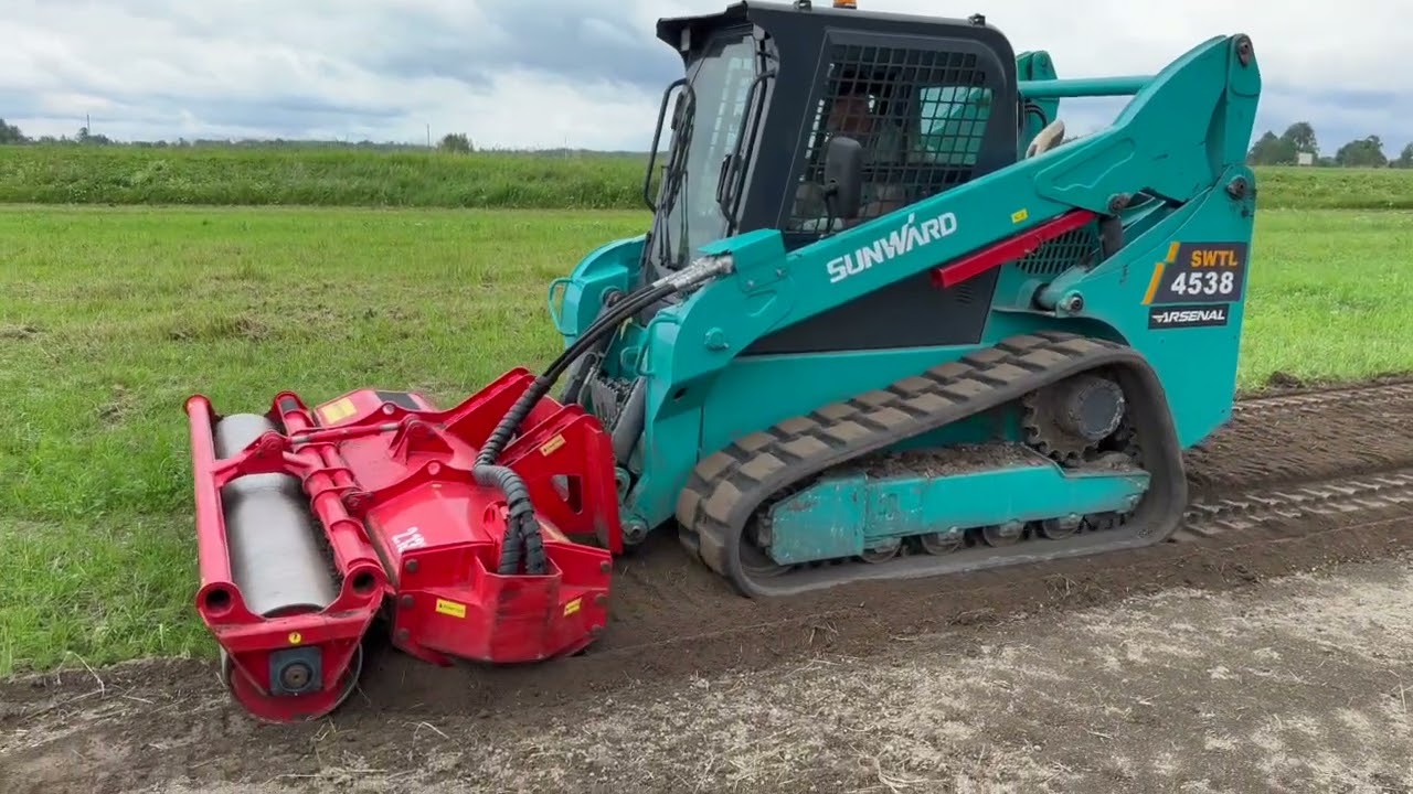 Sunward SWTL4538 with Coneteks 2.13M Subsoil Mulcher