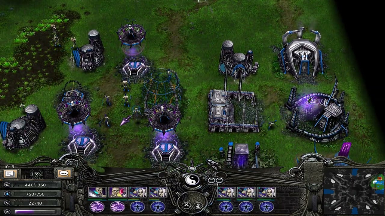 Battle Realms Lotus 1 vs 7 Nightvol - Center Ring ZE1.59.1