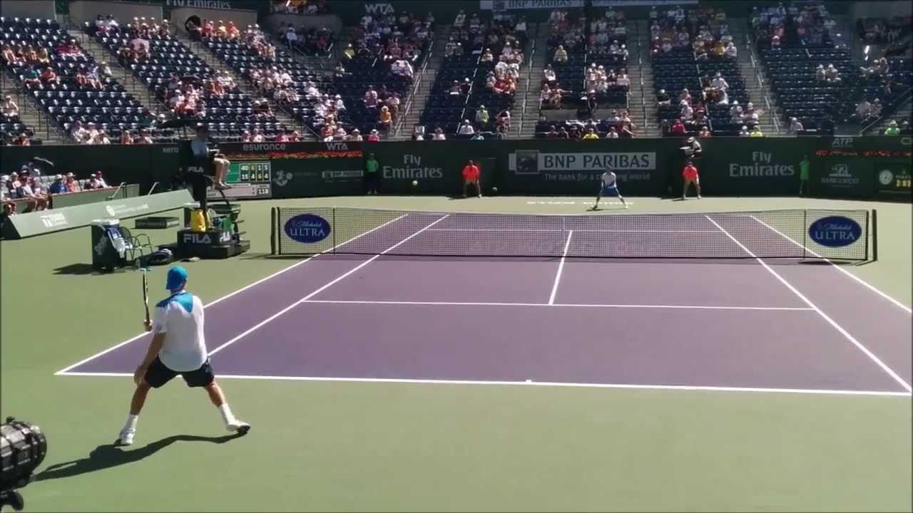 Jack Sock vs Tim Smyczek (Indian Wells Match) 2014