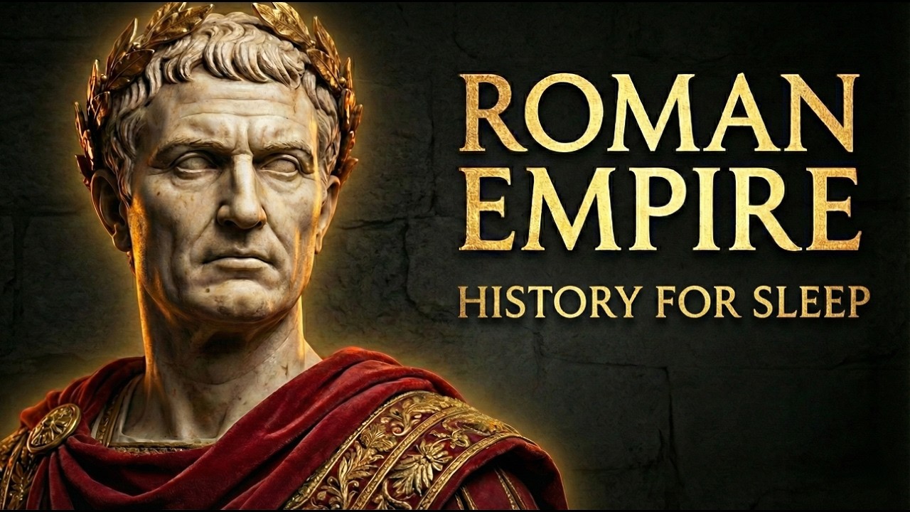 The Roman Empire: Rise and Fall (Full Story) | Boring History for Sleep
