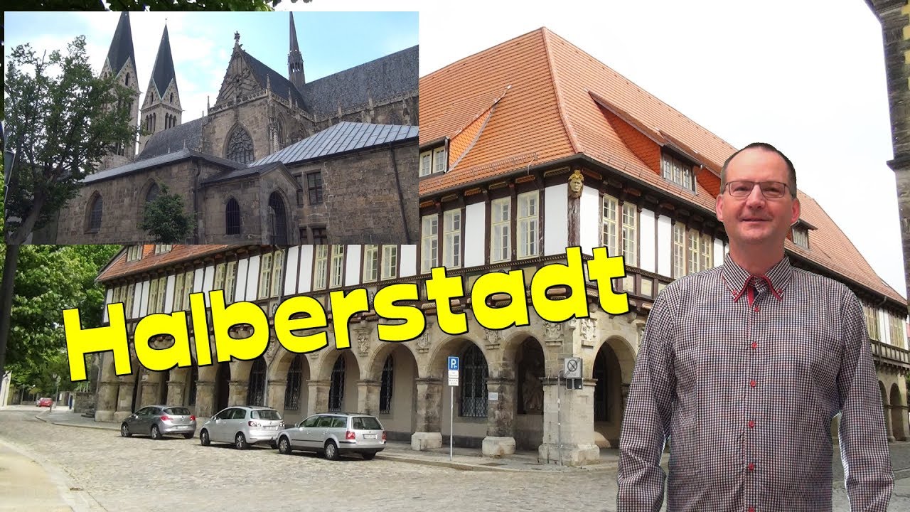 HARZ ! Halberstadt-das Tor zum Harz🏰🏤Sachsen-Anhalt-Dom-Strasse😃 Romanik*Sehensw&uuml;rdigkeiten*Rundgang