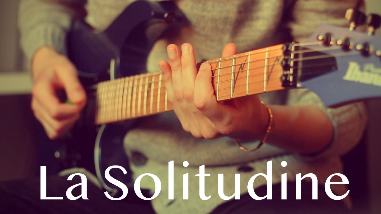 Laura Pausini - La Solitudine - Instrumental Guitar cover by Robert Uludag/Commander Fordo