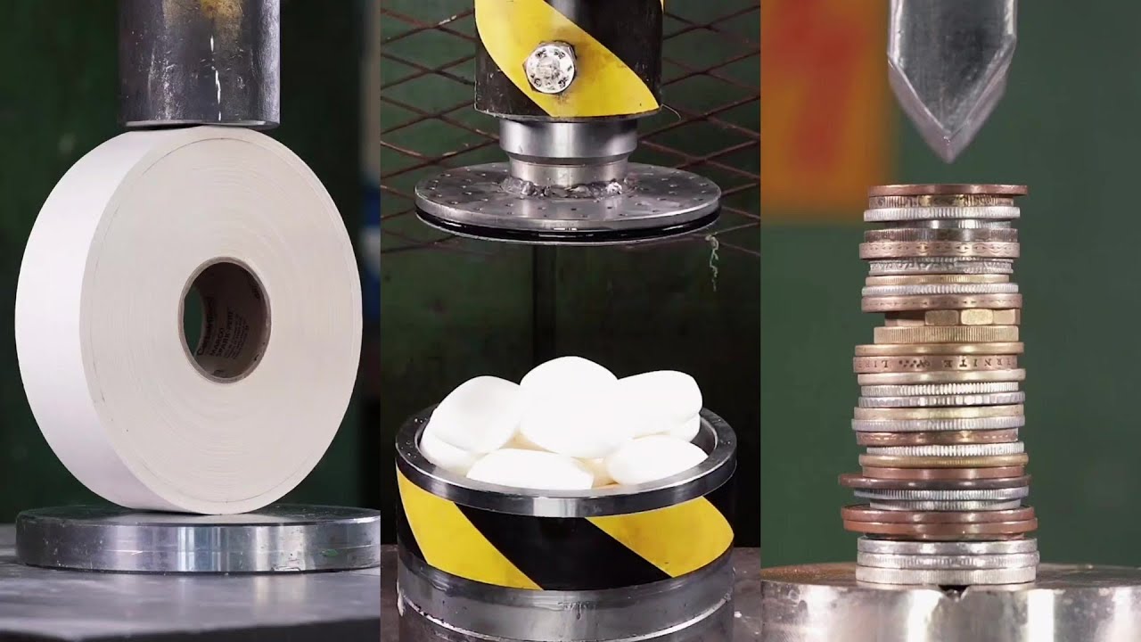 Top 100 Most Satisfying Hydraulic Press Crushes | Ultimate Crushing Moments Compilation #asmr
